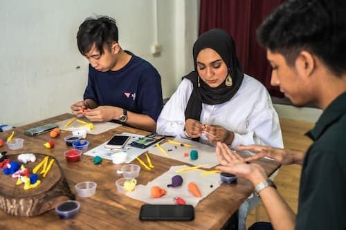 Clay Making Workshop - Best Escape Room Singapore