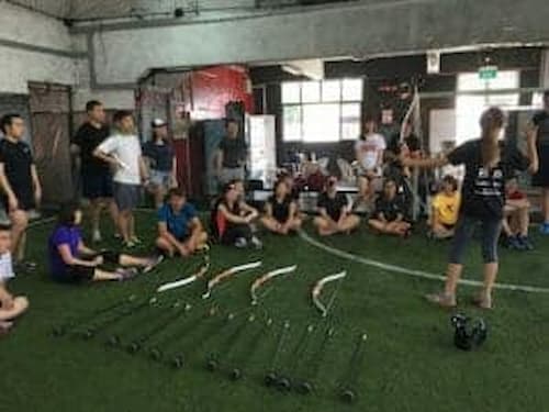 Safe and painless - Archery Tag Singapore (Image retrieved from Combat Archery Sg)